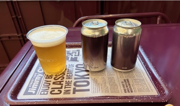 もちろんビールをはじめ、アルコール飲料もそろっているのでちょい呑みにもぴったり
