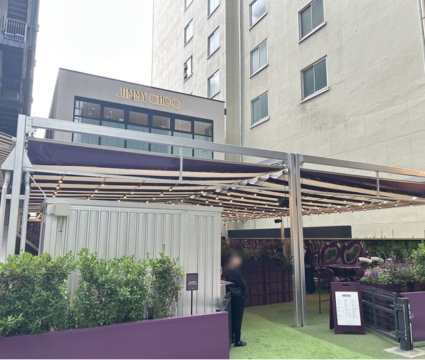 これまでイベントなどに使われてきた店舗裏のスペースに屋外型の常設カフェがオープン！