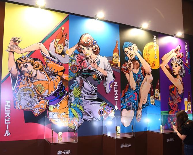 『ジョジョ』作者の“美人画”へのこだわりを深掘り…荒木飛呂彦×ヱビスビール「五感で味わう、ヱビスの美人画展」が開催