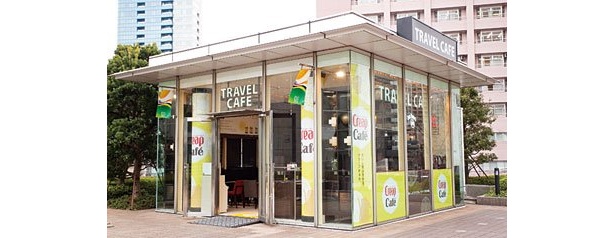 黄色を貴重としたポップな「クリープカフェ」