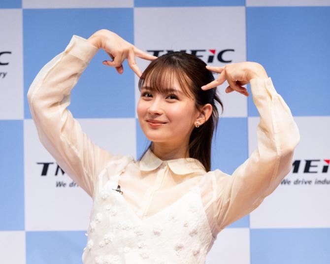 畑芽育、TMEIC新CM発表会で“読み間違え”の悩みを明かす「『はためいく』って呼ばれたり…」
