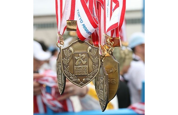 【写真】完走者はこのメダルが授与される！