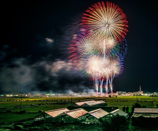 第2回 渥美半島花火大会(田原市総合体育館周辺)