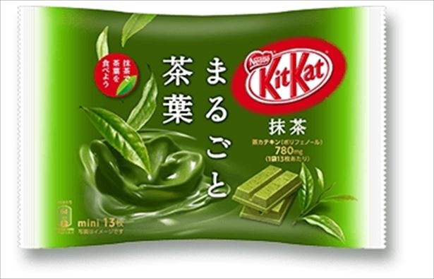 「キットカット ミニ 抹茶 まるごと茶葉 13枚」