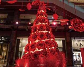 【関西】真っ赤なツリーや壁面イルミも！街なかの豪華絢爛クリスマスツリー6選
