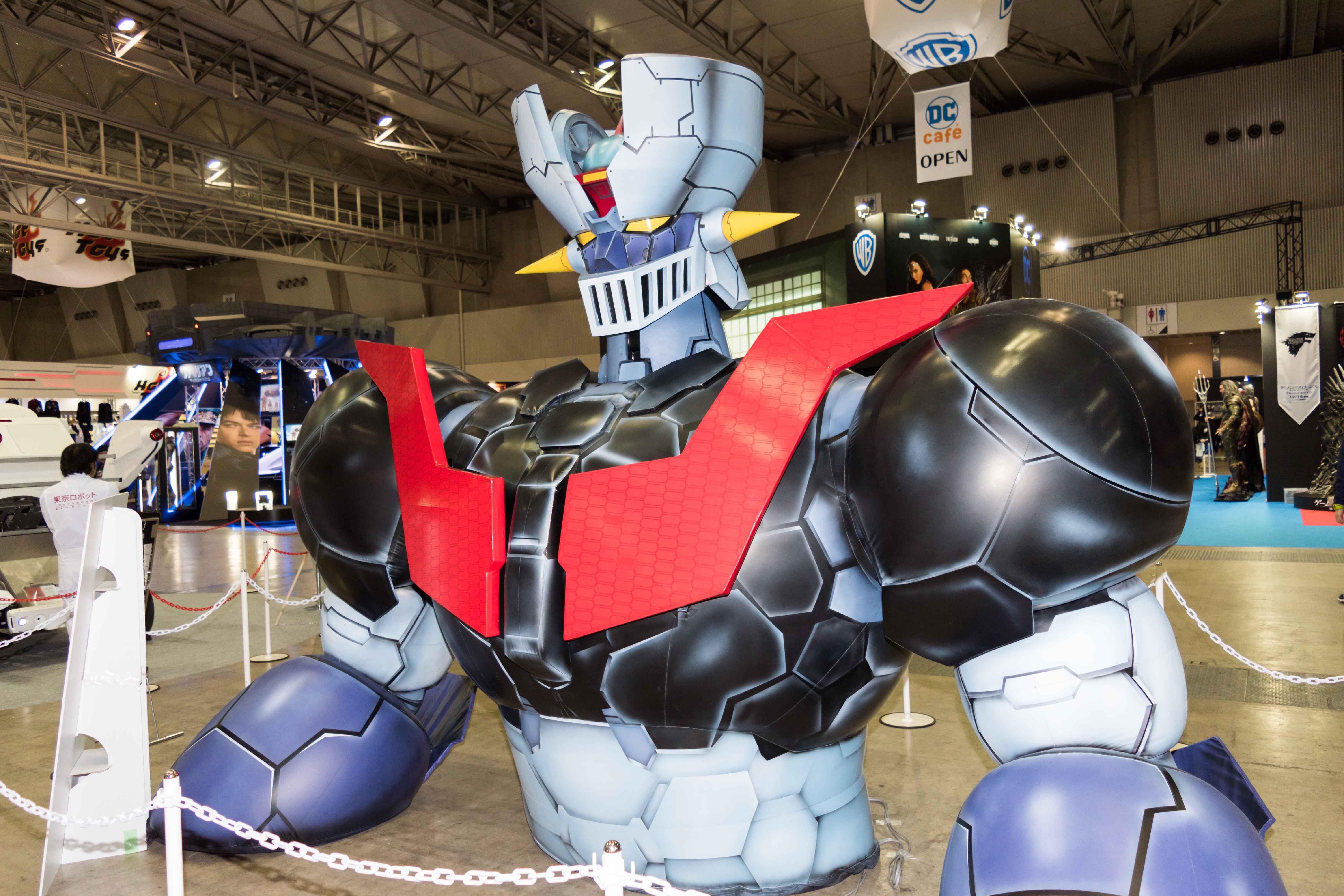 会場の目立つところにマジンガーZ!