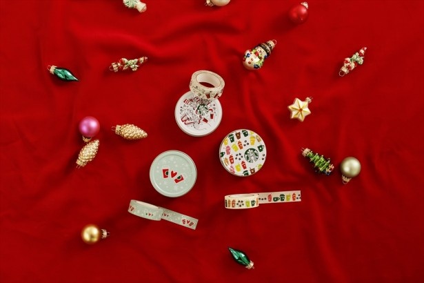 スターバックスでは「HOLIDAY PRESENT」キャンペーンを実施中。第1弾はオリジナルマスキングテープだった