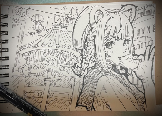 画像18/20＞「描き始めて1年てガチ？」「成長速度がヤバイ」SNSで話題