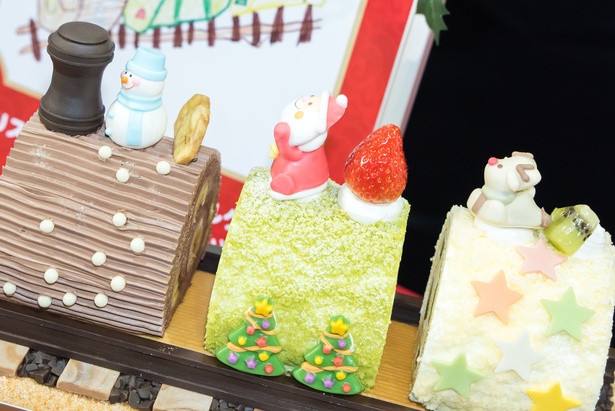 佐々木希が「かなりのインスタ映え」と絶賛する「クリスマスきかんしゃロールケーキ」