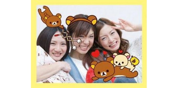 「ダイナミックフォト(R)」で使えるオリジナル素材は全部で3種類！
