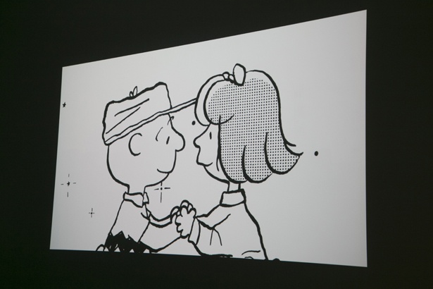 オープニングシアターでは思い通りにならない恋模様を表現したオリジナルアニメーションを上映