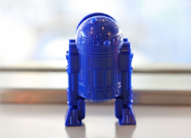 7種類のクリップがセットになった「クリップセット」(1400円)。R2-D2のクリップも細部までこだわったデザイン