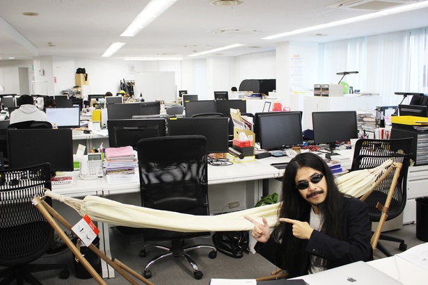 続いて、ハンモックの使い心地を検証してみることに
