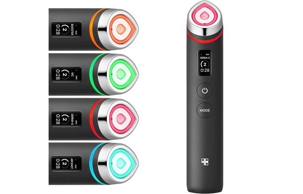 メディキューブ AGE-Rブースタープロ ブラック 1日5分韓国美肌体験 日本語取扱説明書 オールインワン美顔器 持ち運び便利155g Amazonより