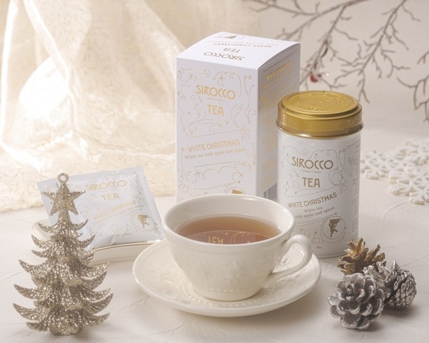 クリスマス時期にぴったりのSIROCCO TEA「WHITE CHRISTMAS」