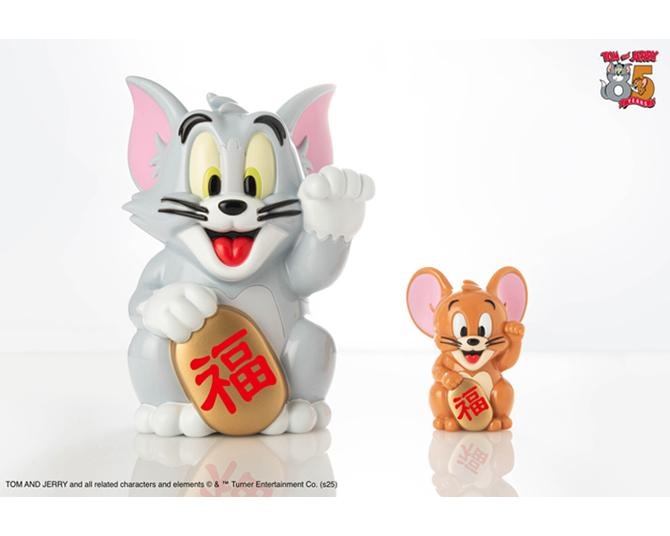 トムとジェリー85周年記念！招福ポーズの「トムとジェリー」日本製ソフビフィギュアが新登場