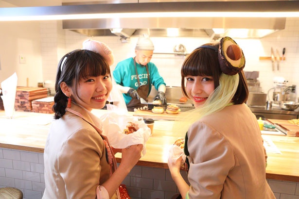 ハンバーガーごちそうさまでした！