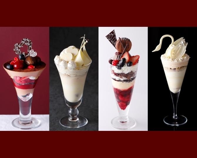 恋するバレンタインは資生堂パーラーで。4種の限定パフェ＆“カカオホテル”がテーマの新作ショコラにときめく最高のひととき