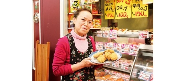 ミートコンパニオン経堂店。安全性とおいしさにこだわった手作りの惣菜(100ｇ240円〜)もオススメ