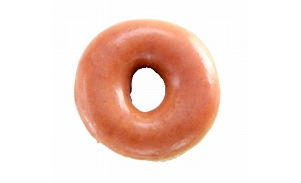 定番｢オリジナル・グレーズド｣は、もっちりした食感が大人気(160円)