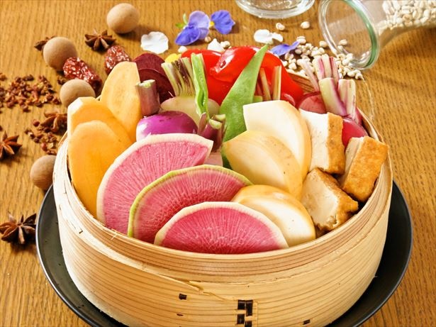 彩り豊かな野菜でデトックス