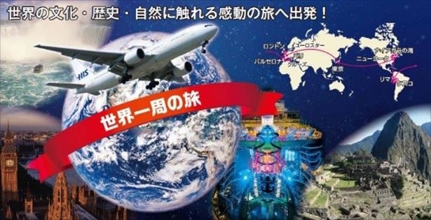 スペシャル福袋はツアーコンダクター・オブ・ザ・イヤー2017受賞添乗員と行く世界一周26日間の旅