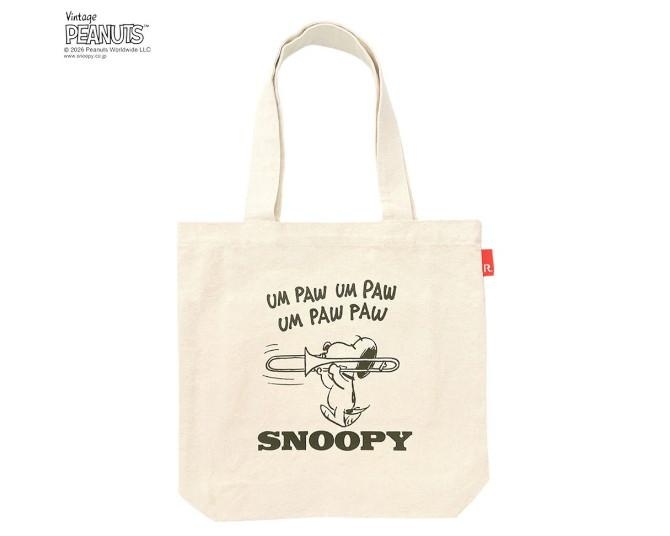 ROOTOTEの新作トートは“音楽家スヌーピー”をフィーチャー！レッスンバッグにもフェスのおともにも