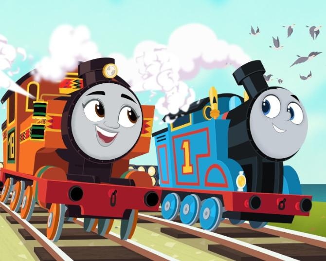 「きかんしゃトーマス」最新映画、トーマスたち8キャラが大合唱する主題歌映像が解禁！3月公開のミュージカルムービー