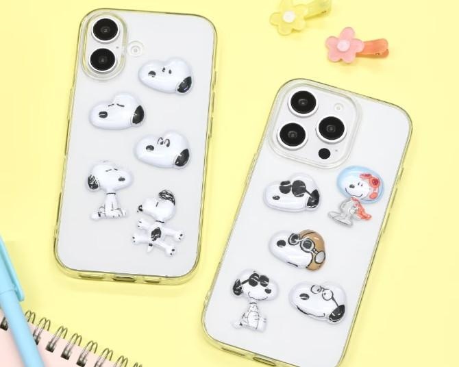 今大流行の“ぷっくりシール”にスヌーピーが仲間入り！スマホを自分好みにデコれる「bubble pop」が2月中旬発売