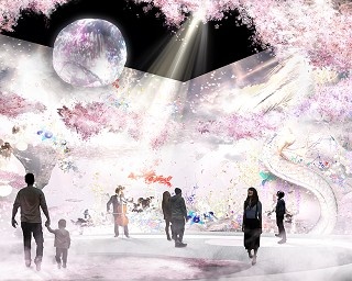 日本一早いお花見体験を！「FLOWERS by NAKED 2018 輪舞曲」が東京・日本橋で開催