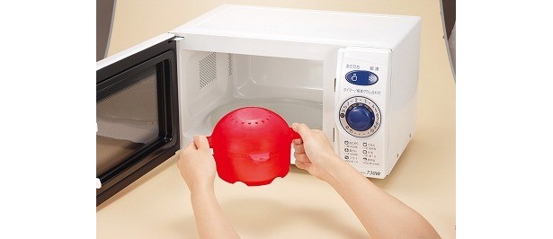 電子レンジで約2分加熱すればできあがり！