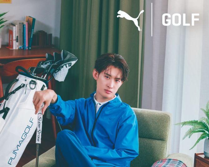 Snow Man向井康二が着用するPUMA GOLFの春夏製品がオシャレ！“フライパンでスイングチェック”のお茶目なムービーも公開