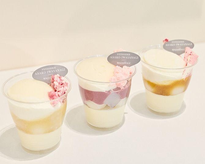 マキアージュのカフェイベントが表参道で2月23日まで開催中！「白玉ファンデ美容液」の世界観を再現