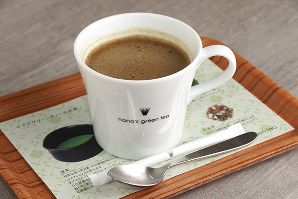 「ほうじ茶ブラウンティー」(レギュラー464円)。シンプルだからこそほうじ茶本来の味が最もいきる