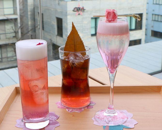 パステルピンクの華やかカクテルも登場！スタバ「ロースタリー 東京」のSAKURAシーズン開始