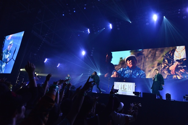 「COUNTDOWN JAPAN 17/18」KICK THE CAN CREWのステージ