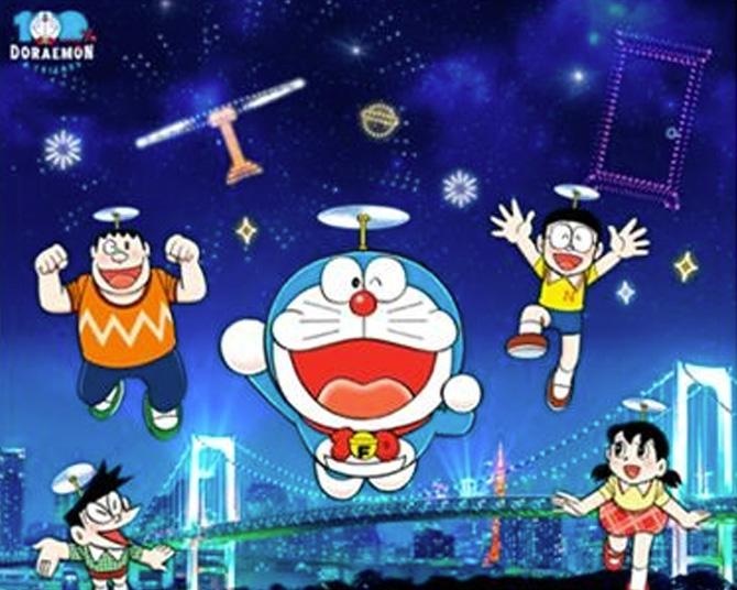 日本初上陸！東京の夜空を彩る「100％ドラえもん＆フレンズ ドローンショー」が3月7日、8日に開催決定