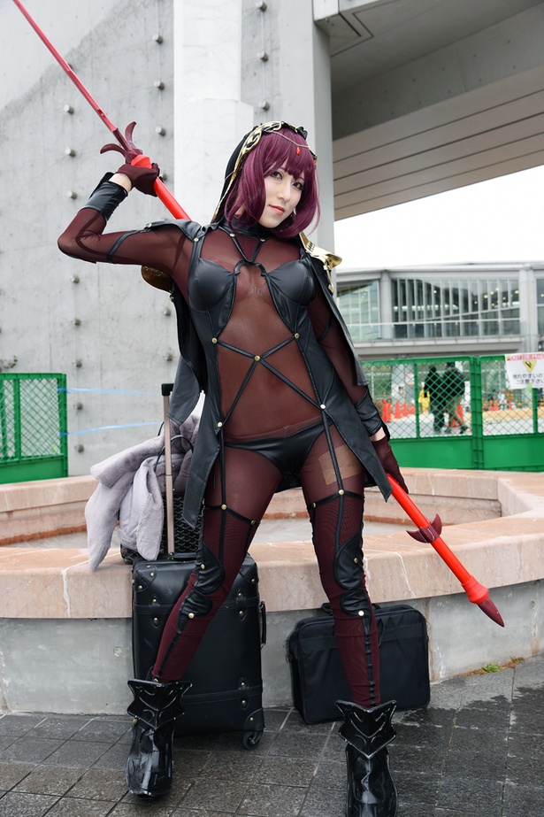 「Fate/Grand Order」のスカサハに扮する うたたねねむさん