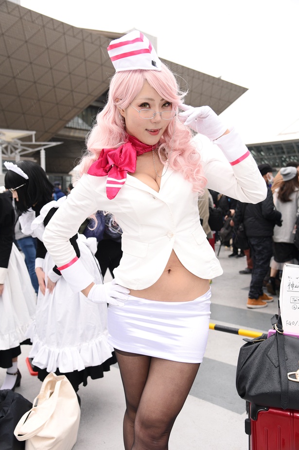 「Fate/Grand Order」のコヤンスカヤに扮する神崎愛美さん