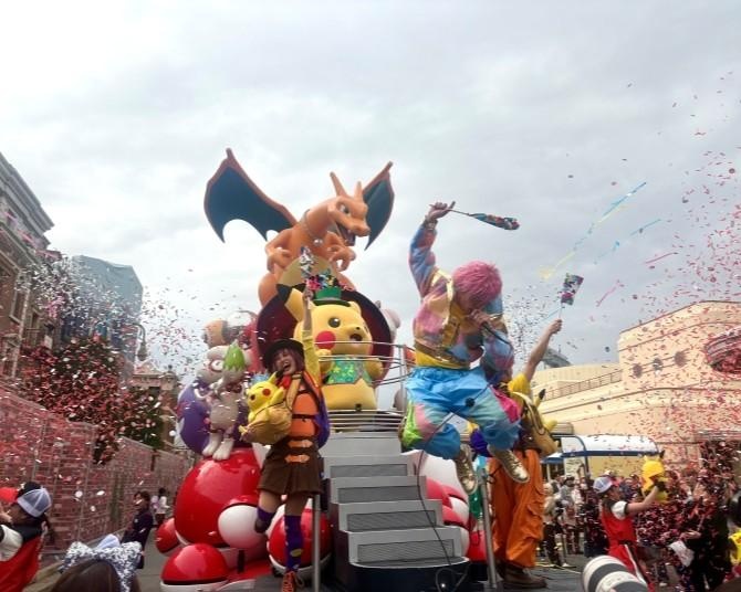 ピカチュウが大量発生！USJの開業25周年を記念した「NO LIMIT! パレード ～Discover U!!! バージョン～」をレポート