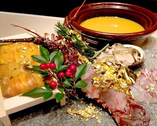 インスタ映え必至！新春は“金”づくし和定食コースで景気づけ