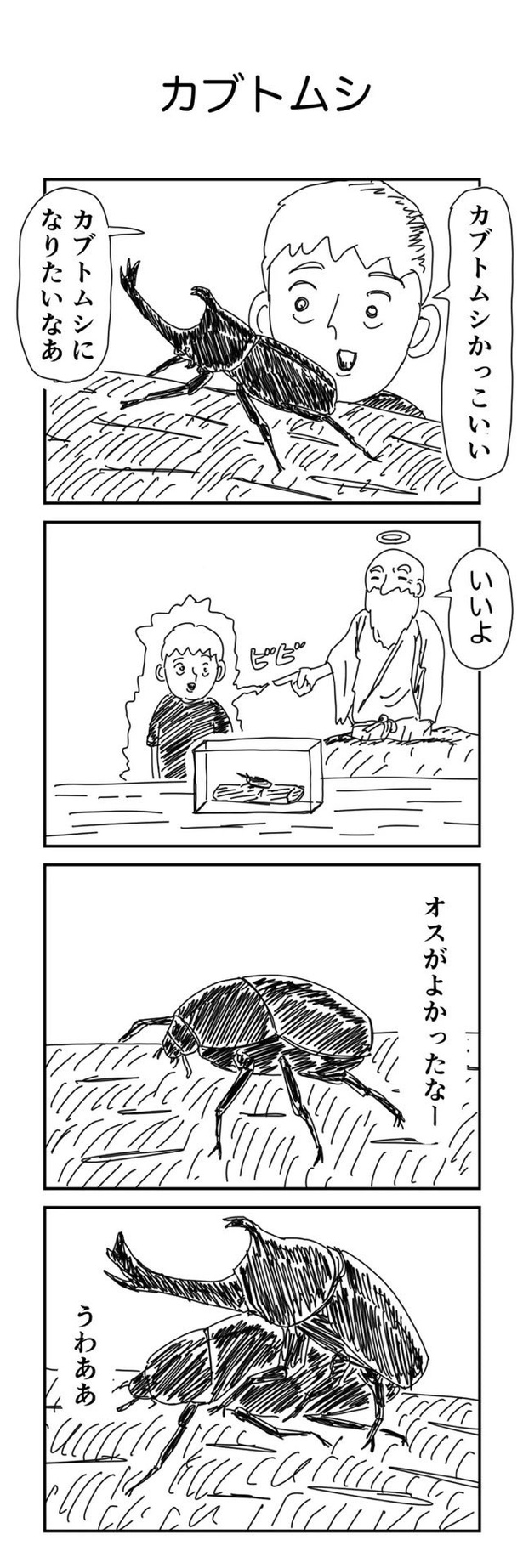 「カブトムシ」