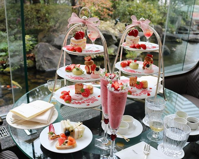  希少いちご「あまりん」を使ったストロベリーアフタヌーンティーがウェスティンホテル大阪で開催