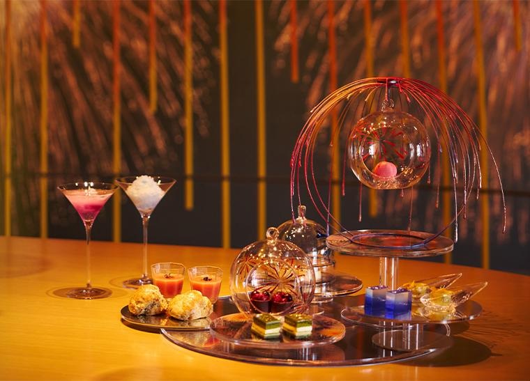 熱海名物の花火を“食べる”体験。「リゾナーレ熱海」にて、夏の夜空に輝く花火に包まれる「花火アフタヌーンティー」初開催