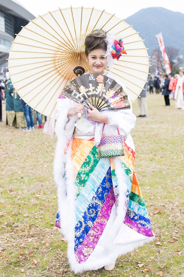 祝新成人2018！北九州市の成人式で見つけた振袖美人［あみちゃん］