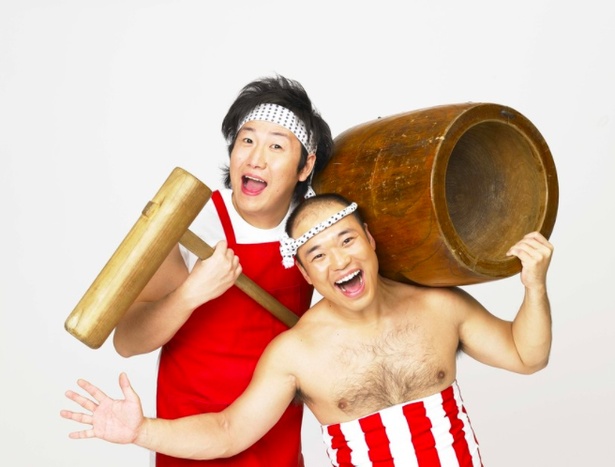 【写真】“餅つき芸”で有名なクールポコ。