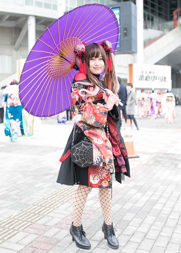 祝新成人2018！北九州市の成人式で見つけた振袖美人［ちあきちゃん］
