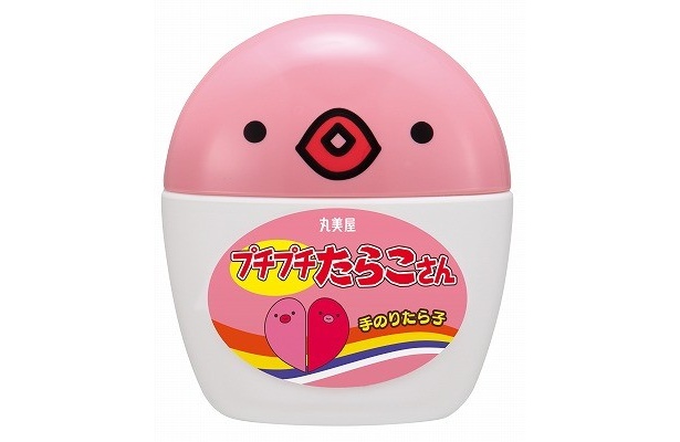 タラコくちびるをモチーフにした「プチプチたらこさん 手のりたら子」