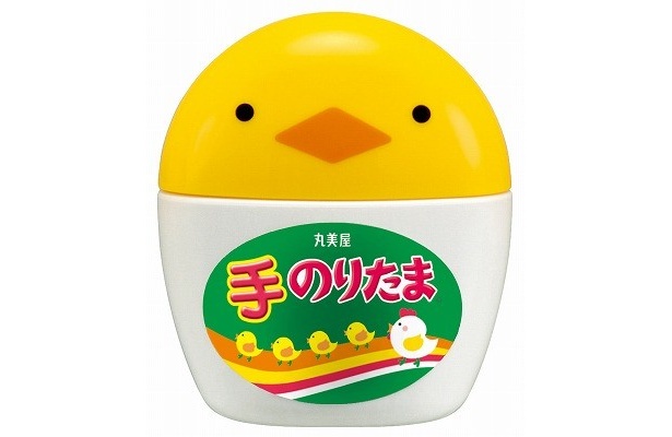 ひよこの容器に「のりたま」が入った定番の「手のりたま」は人気No.1