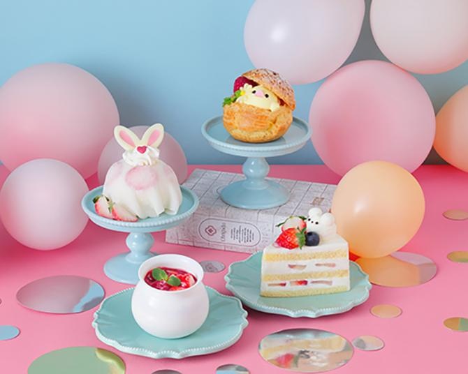 見て食べて癒やされる！苺スイーツと春色カクテルが楽しめる期間限定フェアがホテル ユニバーサル ポートに登場
